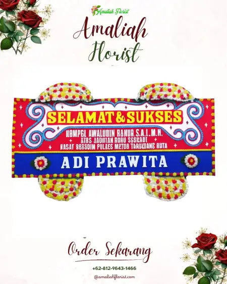 Papan Bunga Ucapan Selamat Tempat Akad Nikah Bogor